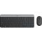 Logitech MK470 Vezeték Nélküli Billentyűzet és Egér Combo (920-009188) Grafitszürke - Német