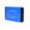 Gembird külső USB 3.0 2.5 SATA HDD/SSD ház, alumínium (EE2-U3S-2-B) kék