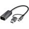 Yenkee YTC 013 USB-C - Gigabit Ethernet Adapter (45017086)