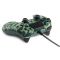 Spartan Gear Hoplite vezetékes kontroller - PS4 kompatibilis, Zöld terepmintás
