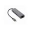 GEMBIRD Gigabit ethernet Adapter + USB HUB (A-CMU3-LAN-01)