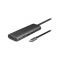 CHIEFTEC USB HUB 5-in-1, USB-C, 2xUSB-A, USB-C, HDMI, 80W USB-C Töltő port, fekete (DSC-502)
