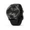 Garmin Vívomove Trend (010-02665-00) fekete, fekete szilikon szíjjal