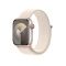 Apple Watch Series 9 GPS, 41mm (MR8V3QH/A) csillagfény alumíniumtok, csillagfény sportpánt