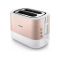 Philips Viva Collection kenyérpirító (HD2638/11) rózsaarany/fehér