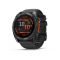 Garmin fenix 8 51mm multisport okosóra (010-02905-00) sötétszürke, fekete szilikon szíjjal