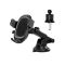 BASEUS ULTRACONTROL autós tartó 5.4-7.2" méret (C40351600113-00) FEKETE