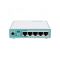 MIKROTIK hEX refresh 5x1000Mbps Vezetékes Router, Menedzselhető, Asztali (E50UG)