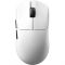 SCYROX V6 optikai USB / vezeték nélküli gaming egér, fehér (V6 WHITE)