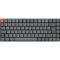 Keychron K3 Max Bluetooth / vezeték nélküli / USB magyar low profile Gateron mechanical 2.0 red billentyűzet, fekete (K3M-H1-HG)