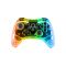 KONIX - Nintendo Switch/PC LED Vezeték Nélküli kontroller, Átlátszó (KX-SW-GP-CRYSTAL)