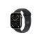 Apple Watch Series 11 GPS + Cellular 42mm-es palaszürke titántok, fekete sportszíj – M/L (MF8N4MP/A)