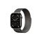 Apple Watch Series 11 GPS + Cellular 46mm-es palaszürke titántok, palaszürke milánói szíj – S/M (MFD34MP/A)