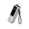 Anker Power Bank (25K, 165W, Built-In USB-C and Retractable Cable) Silver (A1695H41)
