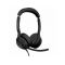 JABRA Evolve 2 50, USB C/A, MS Stereo headset, fekete