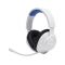 JBL Quantum 360P Gamer vezeték nélküli fejhallgató, Fehér/kék (JBLQ360PWLWHTBLU)