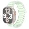 BLACKBIRD Szíj Iwatch készülékhez TACTICAL mágneses Zöldalma 42/44/45/46/49 mm (BH1782)