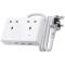 UGREEN Nexode S620 Brit szabvány 2x hálózati csatlakozó, 3x USB, 1x USB-C, 1,5 m Fehér Elosztó (85170)