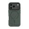 TACTICAL MAGFORCE HYPERSTEALTH SIKA szilikon telefonvédő (ütésállóság, MagSafe, topográfiai minta) SÖTÉTZÖLD (57983126295)