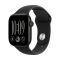 Apple Watch Series 12 GPS 42mm Black Aluminium Case with Black Sport Band - S/M (MJEA4MP/A)