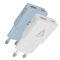 AVAX CH641W & CH641LB – 30W GaN USB-C & USB-A Gyorstöltő Duo (2 X AVAX CH641W+LB)