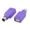ROLINE PS2 - USB átalkaító Billentyűzethez (12.99.1073) lila