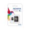 ADATA MicroSDHC Class4 Memóriakártya, 8GB + Adapter (AUSDH8GCL4-RA1)