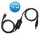 WIRETEK kábel USB Összekötő A-B, 10m, Male/Male Aktív (VE595)