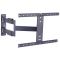 Multibrackets fali rögzítő Flexarm Thin, karos, dönthető, forgatható, 37-55, fekete (7350022736184)