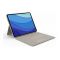 Logitech Combo Touch Detachable keyboard case with trackpad for iPad Pro 12.9-inch (5th and 6th gen) - Sand - UK (920-010222)