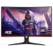 AOC 27" FullHD 165Hz Gaming monitor (C27G2AE/BK) Fekete/piros