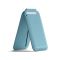 Satechi Vegan-Leather Magnetic Wallet Stand, Magsafe Compatible - Light Blue (AP-MWSB)