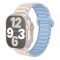BlackBird TACTICAL Mágneses, Világos barna/kék, 42/44/45/46/49 mm Iwatch Szíj (BH1786)