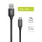 COLORWAY USB‑C → USB‑C kábel, 48W PD, 1 m, fekete (CW‑CBUC048‑BK)