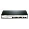 D-Link DGS-1210-10 8 portos Menedzselhető Switch