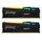 Kingston FURY Beast RGB 32GB DDR5 5600Mhz CL40 (Kit of 2) Memória (KF556C40BBAK2-32)