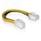 Delock PCI Express, 8 tűs, EPS - 4 tűs ATX P4 kábel (82405)