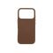 Dviced Leather MagSafe iPhone 17 Pro case, barna (DV512023)