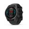 GARMIN fenix E 47 mm sötétszürke, fekete szilikon szíjjal (010-03025-01)