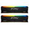 Kingston FURY Beast RGB 32GB (Kit of 2) DDR4 3200MHz CL16 memória (KF432C16BB12AK2/32)