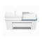 HP Tintasugaras MFP NY/M/S Deskjet Plus 4322E , USB/WiFi, A4 8.5lap/perc, 4800x1200, Síkágyas, ADF, Fehér/Indigókék (A24HNB#686)