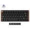 Keychron K2 HE Bluetooth / vezeték nélküli HU gaming Gateron magnetic mechanikus billentyűzet, fekete-rózsaszín (K2H-F1Z-HU)
