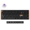 Keychron K4 HE Bluetooth / vezeték nélküli magyar billentyűzet gaming Gateron double-rail magnetic nebula (K4H-F1Z-HU)