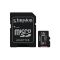 Kingston 64GB MicroSDXC Memóriakártya + Adapter (SDCS2/64GB)
