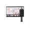 LG 31.5" QHD IPS Ergo monitor (32QP88NP-B.AEU) fekete