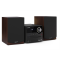 SHARP XL-B512BR Bluetooth mikrohifi rendszer barna fa hangszórókkal, 45w, USB/Bluetooth