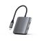 Satechi 4-Port USB-C Hub with PD - Space Gray (ST-H4CPDM)