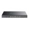 TP-LINK Switch 24x10Gbps(24x10G POE++) + 8x10G SFP+, Menedzselhető Rackes, SX3832MPP