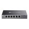 TP-LINK Omada DS106P Fémházas Switch - 6x100Mbps(4xPOE+)