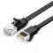 UGREEN hálózati kábel fém csatlakozókkal, Ethernet RJ45, Cat.6, UTP, 5 m (fekete)